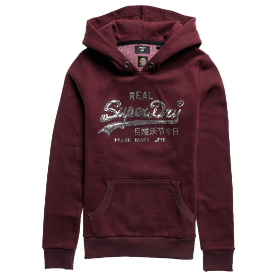 Superdry Γυναικείο φούτερ Vintage Logo Boho Sparkle Hoodie